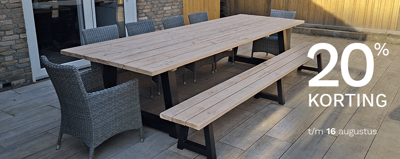 20% korting op alles
